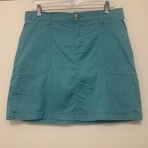 Lee Women’s Regular Fit Skort Mid Rise, SZ 10M. Teal